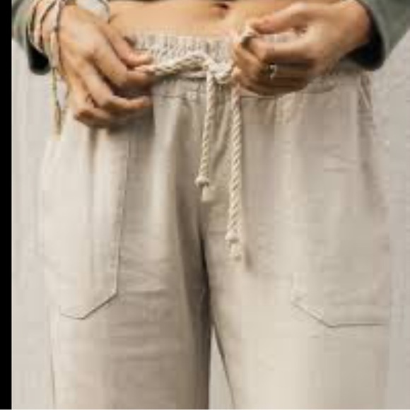 Roxy Oceanside Flared Pants Size Medium - Picture 5 of 5